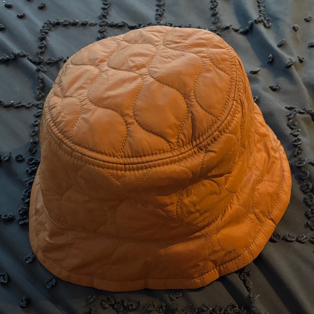 Madewell Brown Quilted Hat